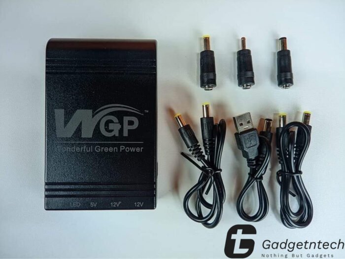 WGP mini UPS 5/12/12V (8,800mAh)-  Black