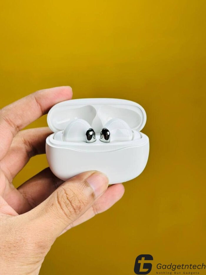 YW15 Active Noise Cancelling Earbuds – White